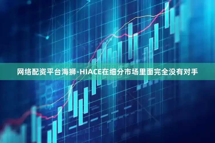 网络配资平台海狮-HIACE在细分市场里面完全没有对手